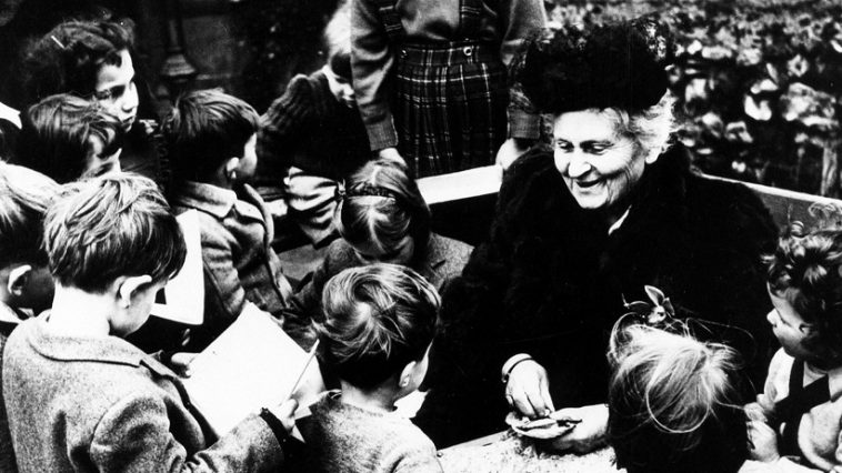 Maria Montessori educadora dia do professor