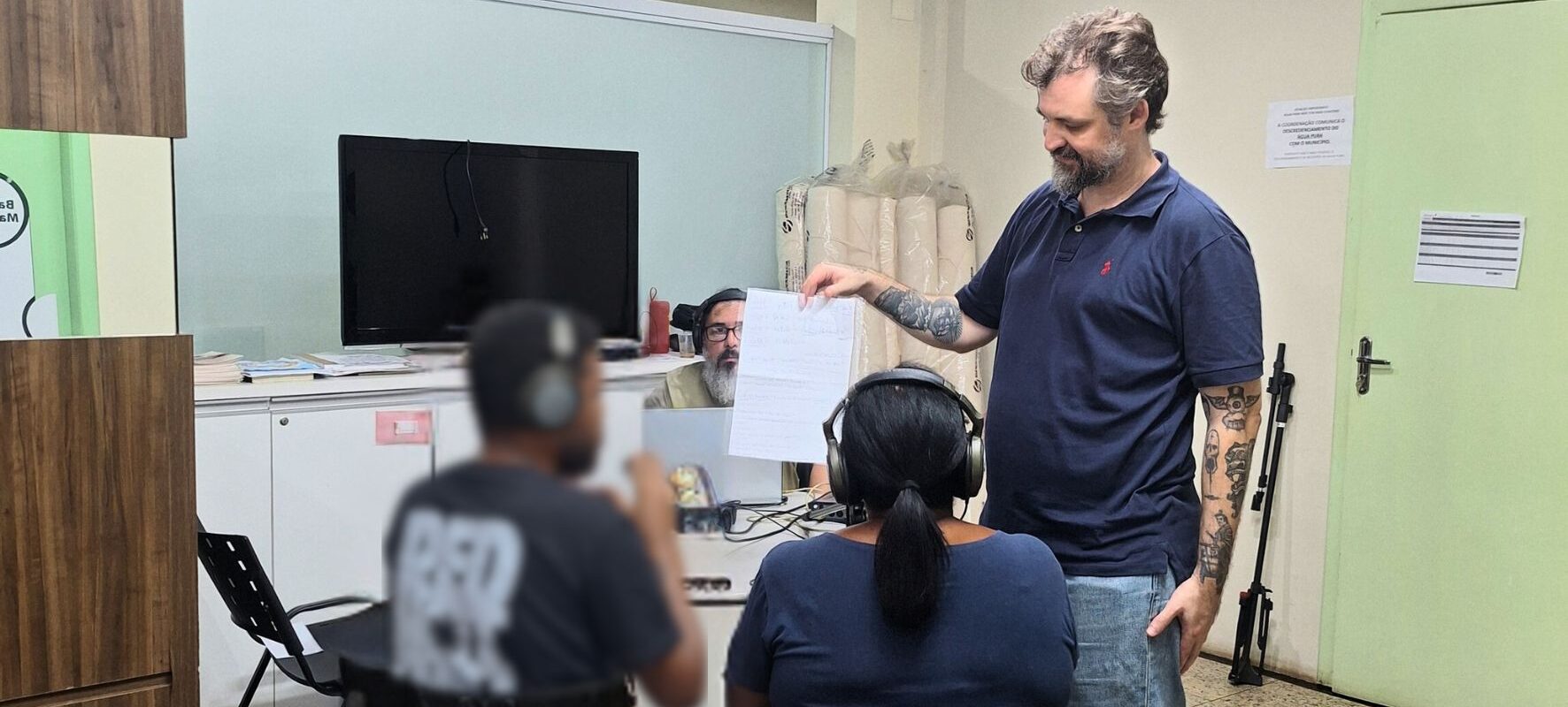 Estúdio de Rádio Móvel: confira os podcasts produzidos no CAPS Londrina