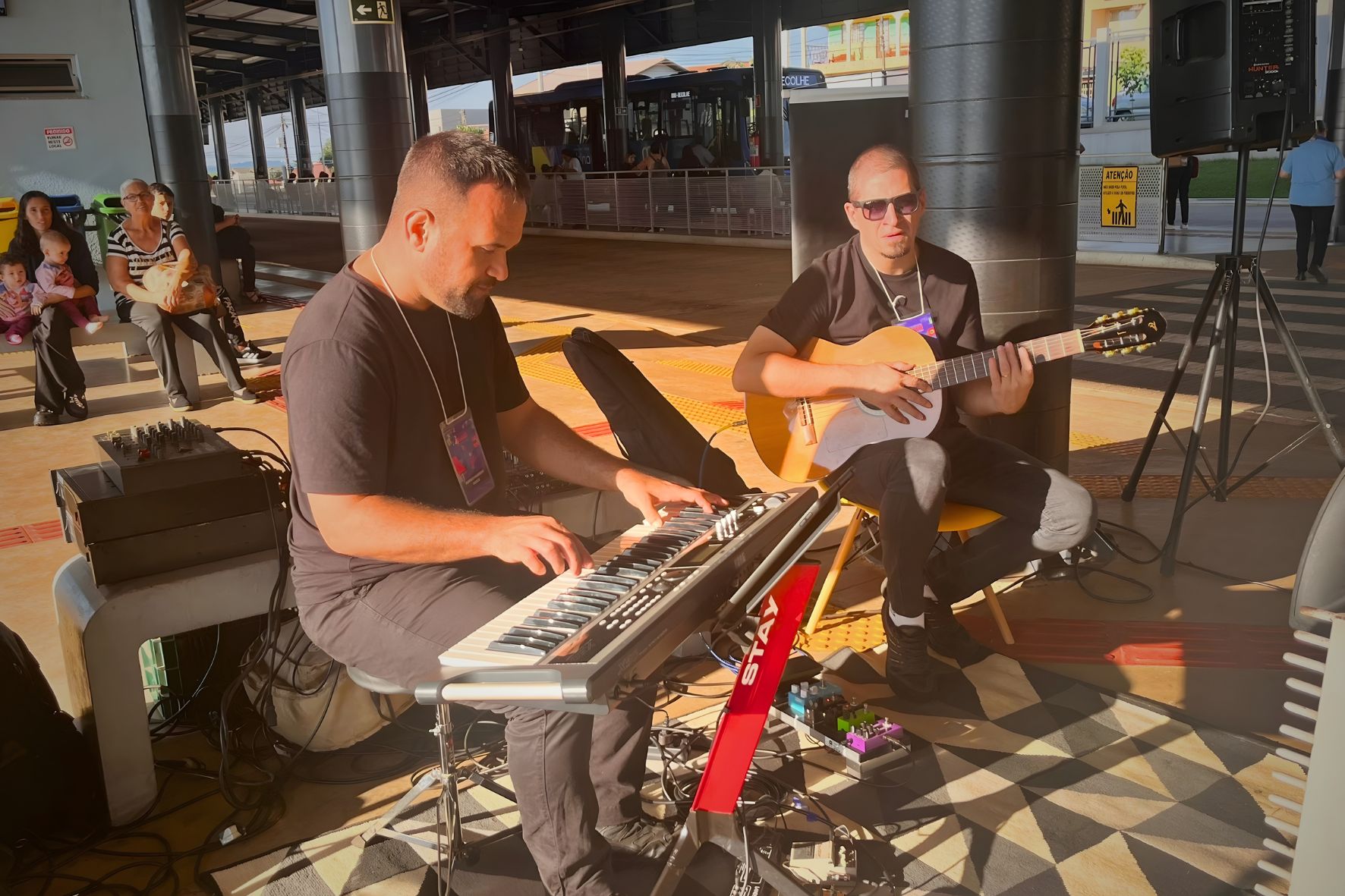 Instrumental Urbano leva música ao Terminal Rodoviário