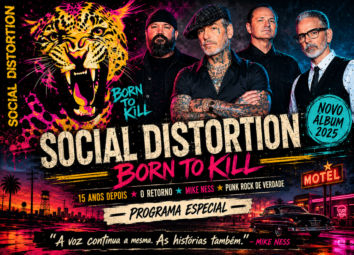 Punkadaria: O retorno do Social Distortion