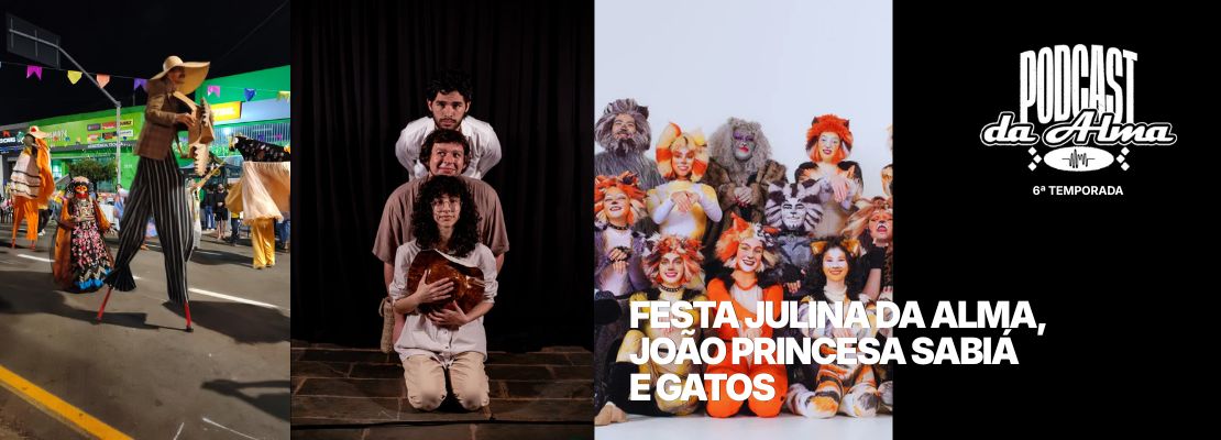 Festa Julina da Alma, João Princesa Sabiá e Gatos