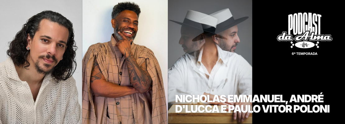 Nicholas Emmanuel, André D’Lucca e Paulo Vitor Poloni