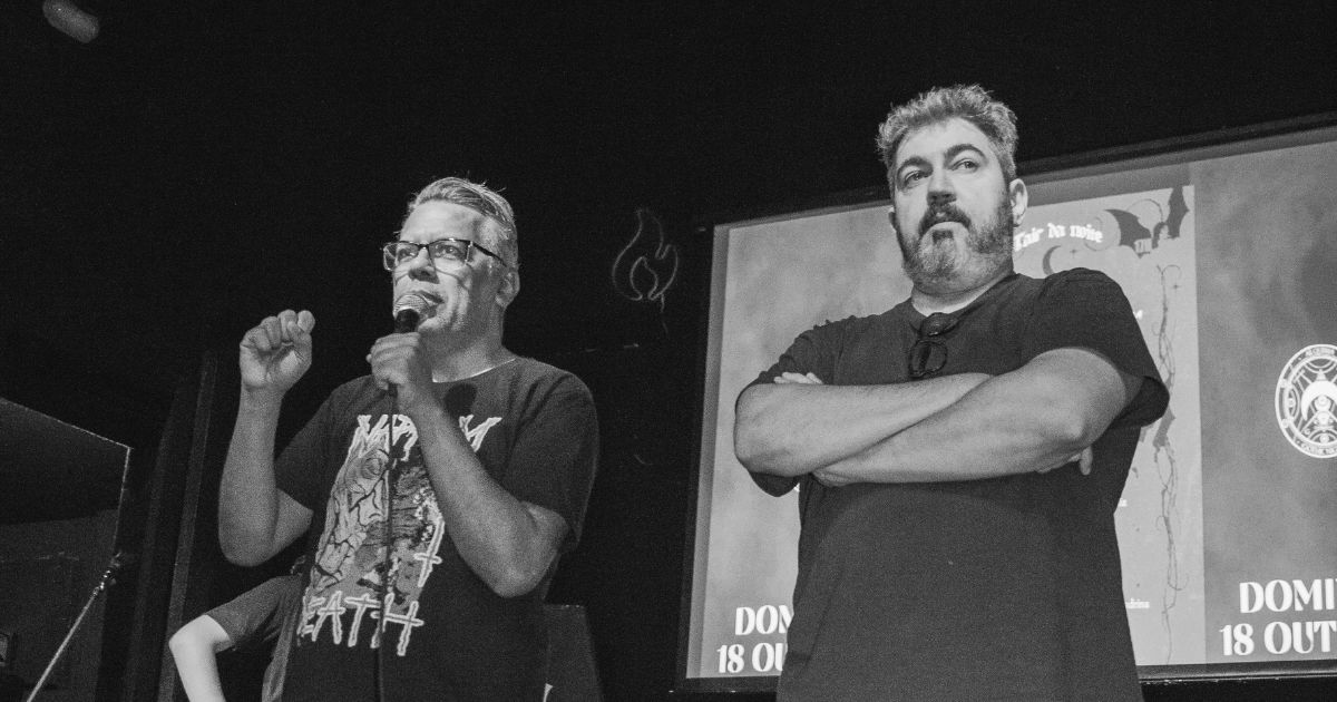Os diretores Marcelo Fonseca e George Ferreira - foto leo.photoos
